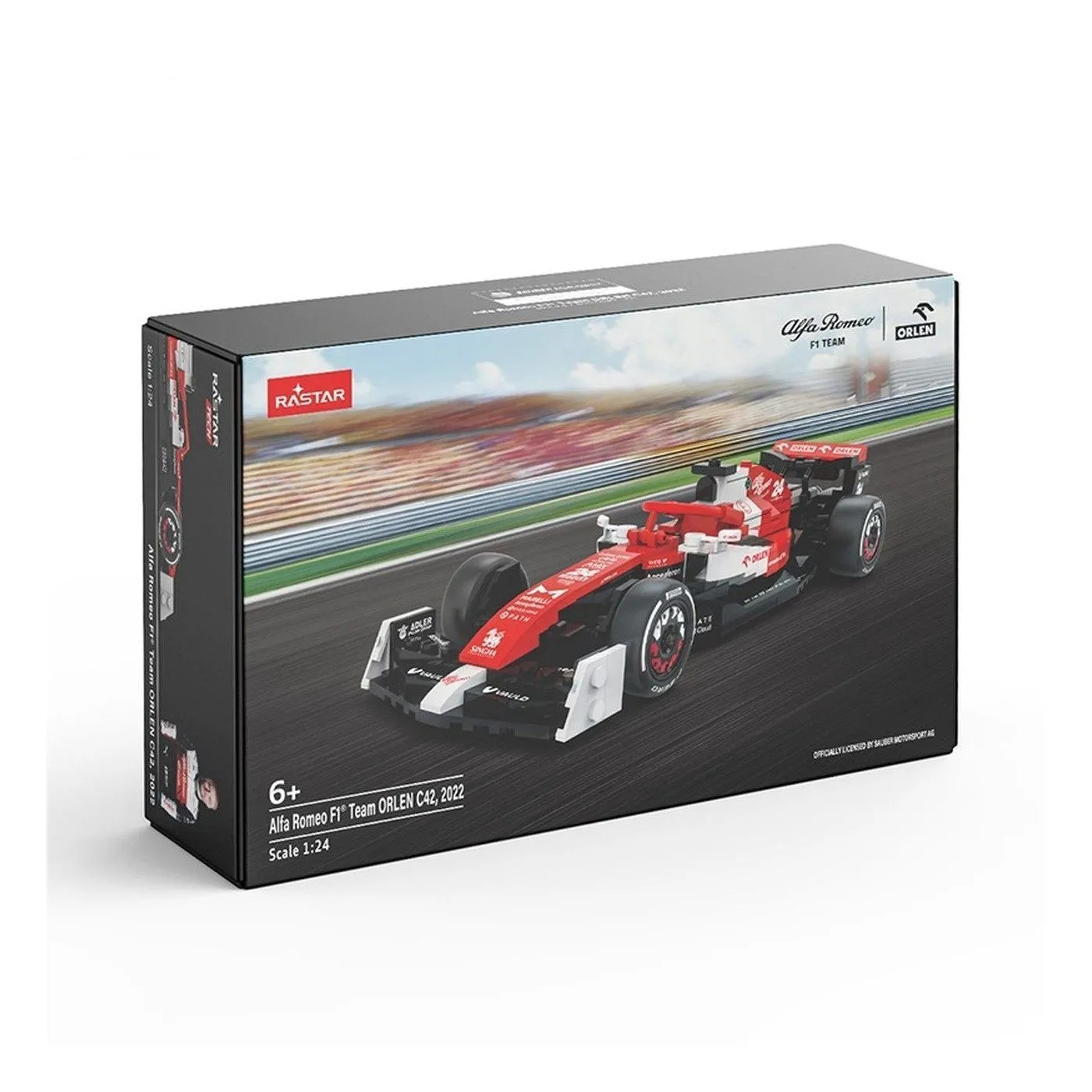 Jucării și Jocuri pentru copii - Masinuta construibila alfa romeo f1 team orlen c42 2022 scara 1 la 24, copii 6 ani pana la +15 ani