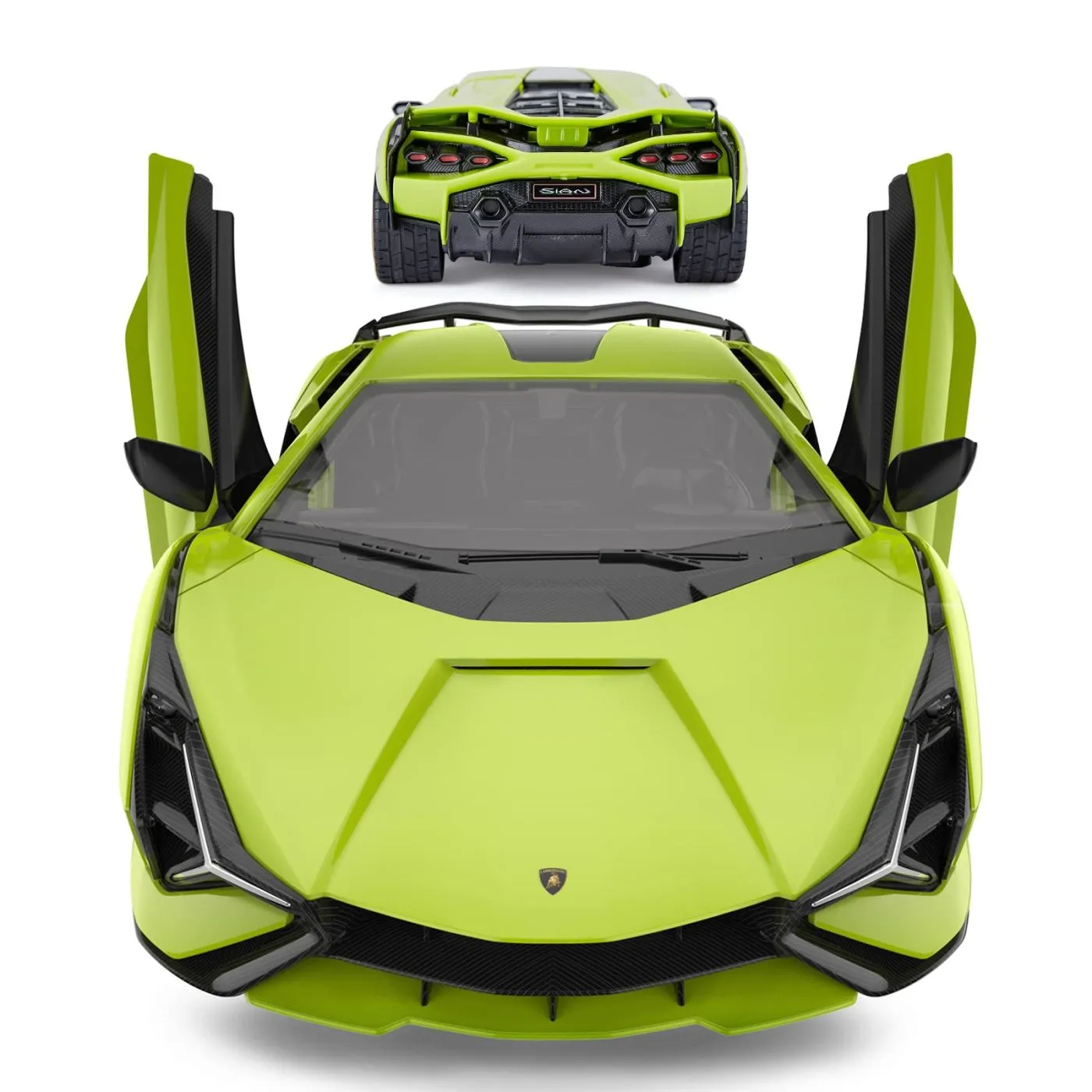 Masinuta construibila cu telecomanda lamborghini sian fkp 37 scara 1 la 18, copii 8 ani-+15 ani [7]