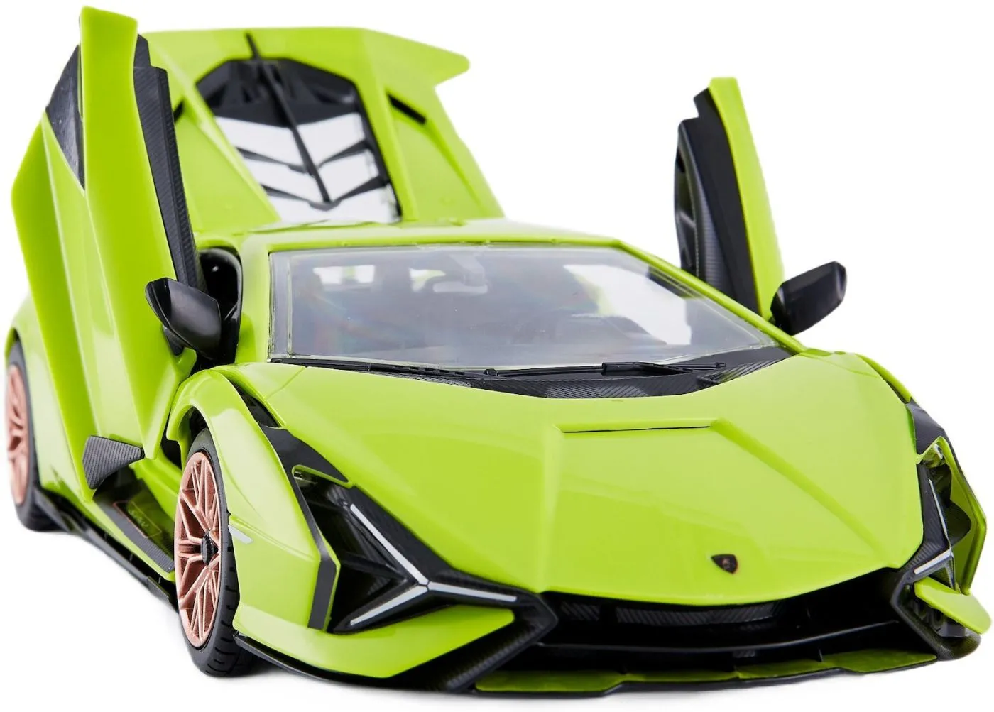 Masinuta construibila cu telecomanda lamborghini sian fkp 37 scara 1 la 18, copii 8 ani-+15 ani [1]
