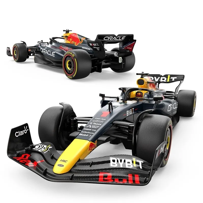 Masinuta construibila cu telecomanda red bull f1 rb19 scara 1 la 16, copii 8 ani pana la +15 ani [5]