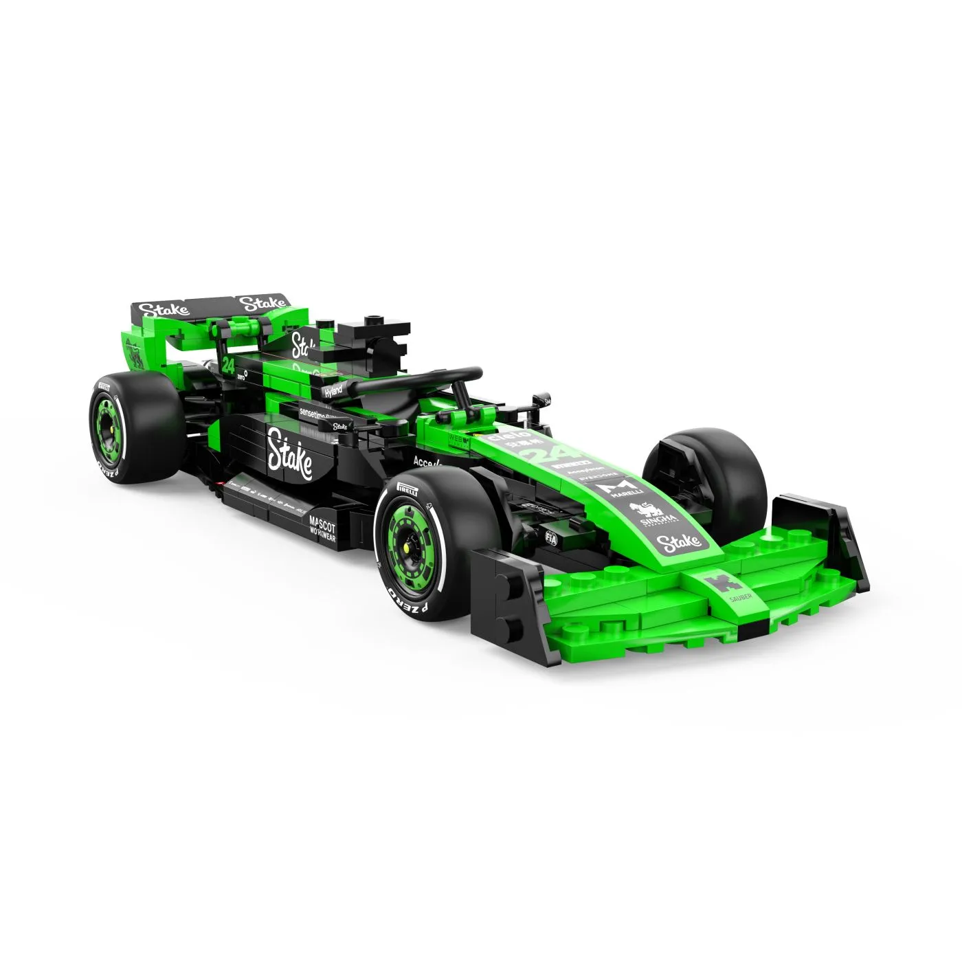 Masinuta construibila kick sauber c44 f1 stake scara 1 la 24, copii varsta 6 ani pana la +15 ani [2]