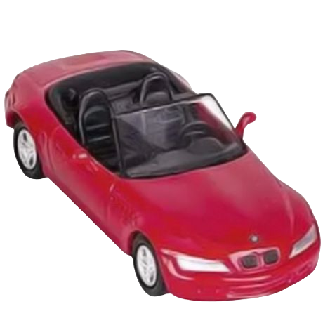 Mașini, trenulețe, vehicule - Masinuta Die Cast 7.5 Cm, Scara 1:60, BMW Rosu