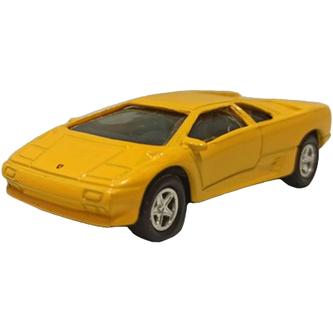 Jucării și Jocuri pentru copii - Masinuta Die Cast 7.5 Cm, Scara 1:60, Lamborghini Galben