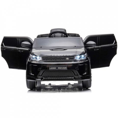 Masinuta electrica Chipolino SUV Land Rover Discovery cu scaun din piele si roti EVA black [7]