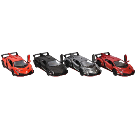 Jucării și Jocuri pentru copii - Masinuta Lamborghini Veneno, die-cast, scara 1 la 36, lungime 13 cm