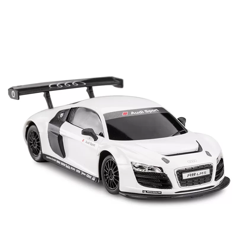 Masinuta metalica audi r8 argintie scara 1 la 24, varsta de la 3 ani la +15 ani [4]