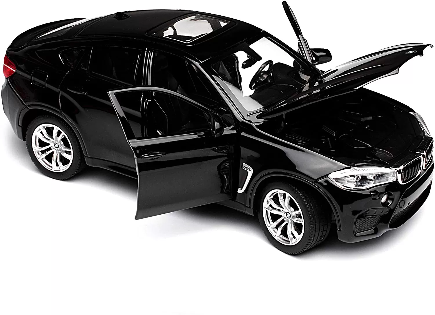 Masinuta metalica bmw x6m negru scara 1 la 24, varsta de la 3 ani la +15 ani [2]