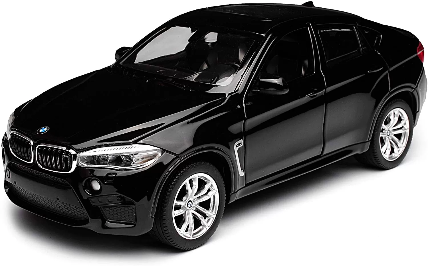Jucării și Jocuri pentru copii - Masinuta metalica bmw x6m negru scara 1 la 24, varsta de la 3 ani la +15 ani