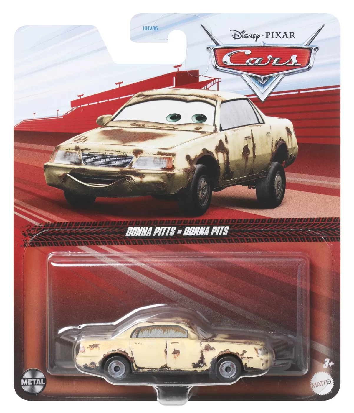 Jucării și Jocuri pentru copii - Masinuta metalica cars3 personajul donna pitts, copii varsta 3 ani pana la 10 ani