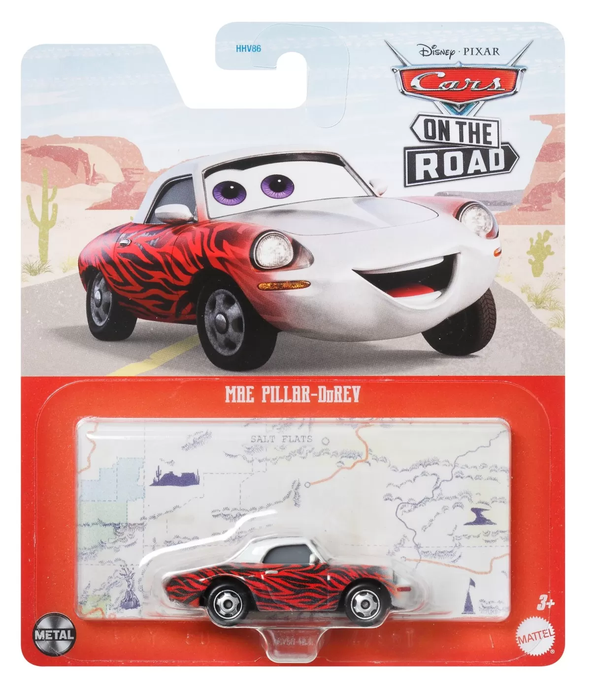 Jucării și Jocuri pentru copii - Masinuta metalica cars3 personajul mae pillar, varsta de la 3 ani la 10 ani