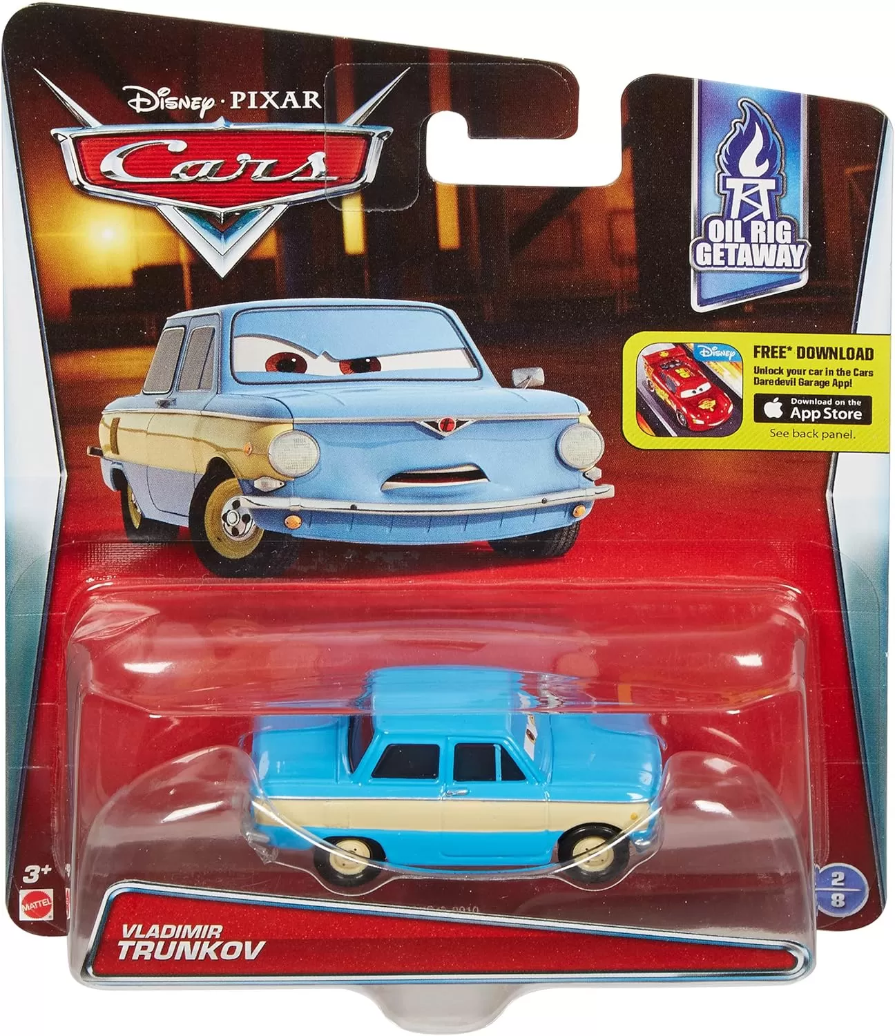 Jucării și Jocuri pentru copii - Masinuta metalica cars3 personajul vladimir trunkov, varsta de la 3 ani la 10 ani