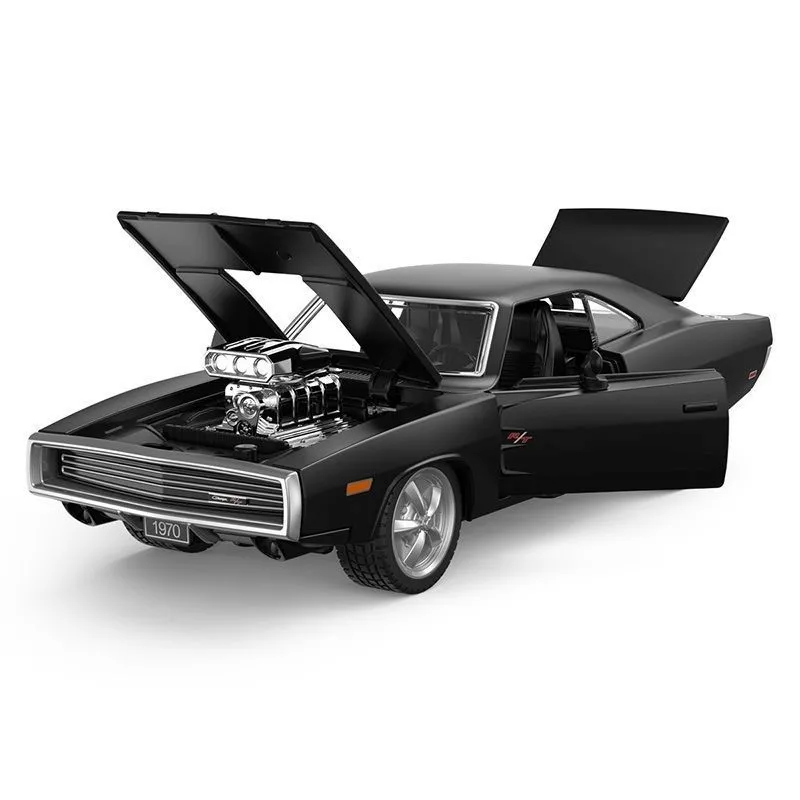 Masinuta metalica dodge charger r/t 1970 scara 1 la 36, copii varsta 3 ani pana la +15 ani [1]