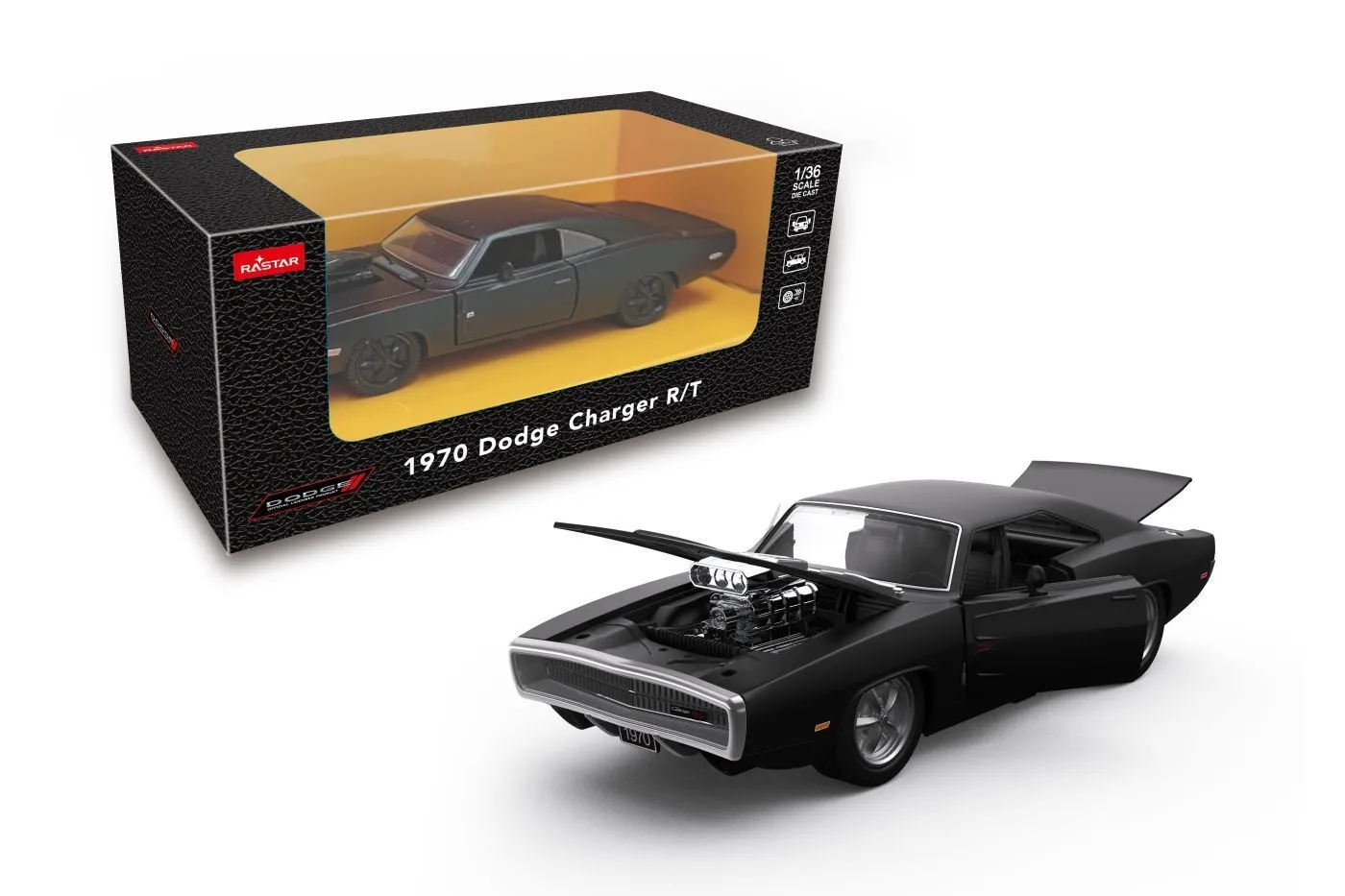 Jucării și Jocuri pentru copii - Masinuta metalica dodge charger r/t 1970 scara 1 la 36, copii varsta 3 ani pana la +15 ani