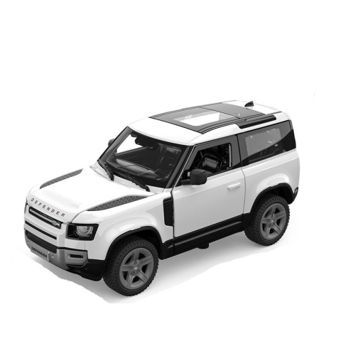 Masinuta metalica land rover defender 90 alb scara 1 la 24 [1]