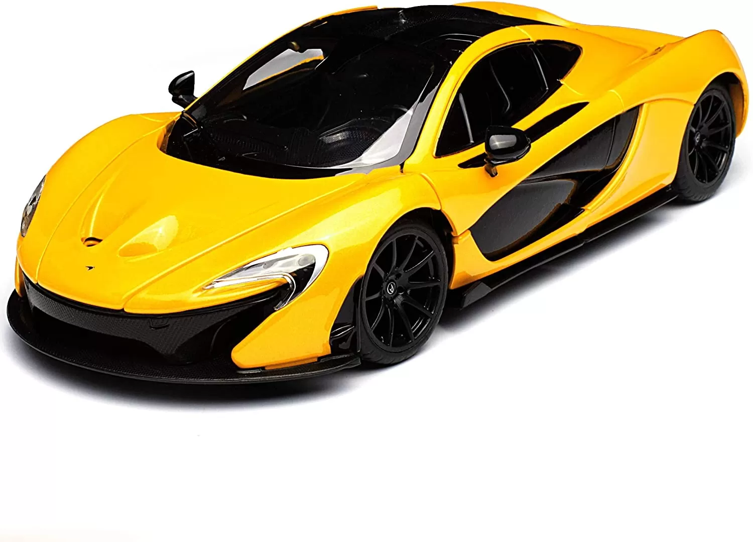Jucării și Jocuri pentru copii - Masinuta metalica mclaren p1 galben scara 1 la 24, varsta de la 3 ani la +15 ani