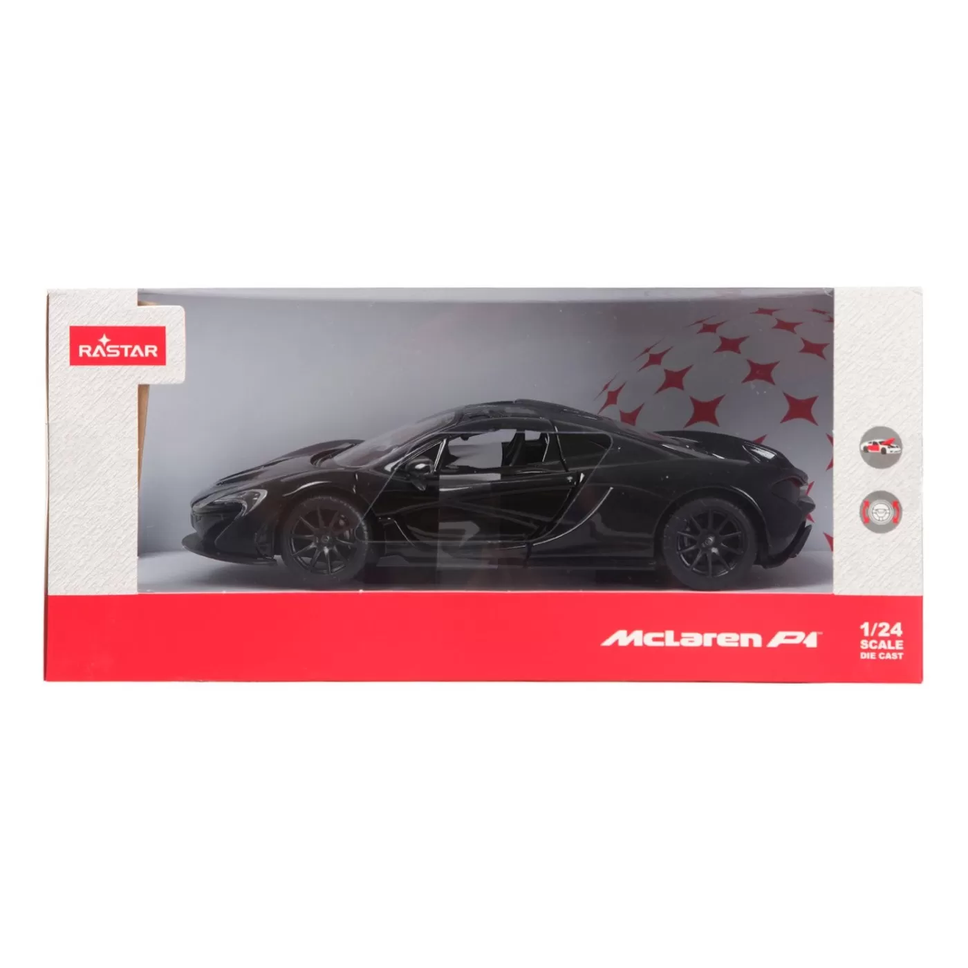 Jucării și Jocuri pentru copii - Masinuta metalica mclaren p1 negru scara 1 la 24, varsta de la 3 ani la +15 ani