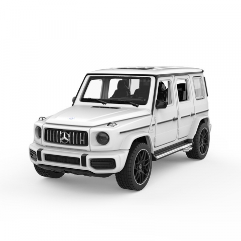 Masinuta metalica merceded benz amg g63 alb scara 1 la 32, varsta de la 3 ani la +15 ani [2]