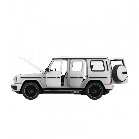 Masinuta metalica merceded benz amg g63 alb scara 1 la 32, varsta de la 3 ani la +15 ani [4]