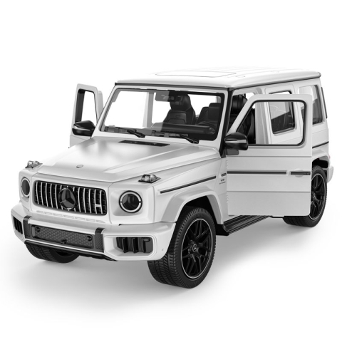 Masinuta metalica mercedes amg g63 alb scara 1 la 24 [1]