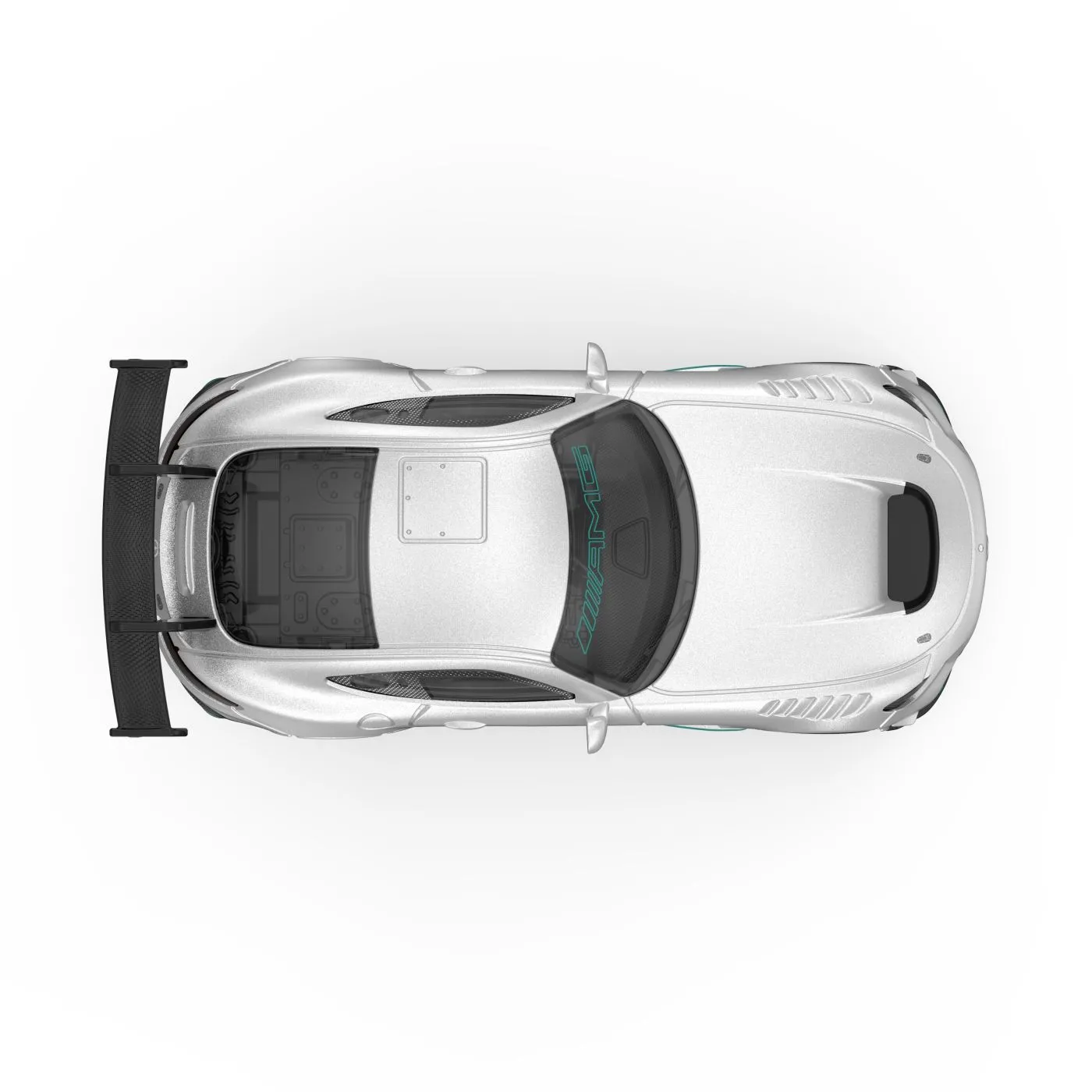 Masinuta metalica mercedes amg scara 1 la 43, copii varsta 3 ani pana la +15 ani [6]