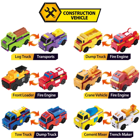 Masinuta transformabila copii varsta 3-5 ani|5-7 ani [6]