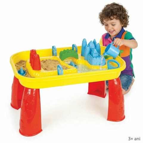 Jucării și Jocuri pentru copii - Masuta activitati apa si nisip copii 3+ ani | set cu accesorii exterior