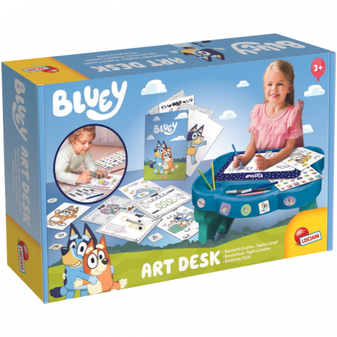 Camera copilului - Masuta cu activitati Bluey