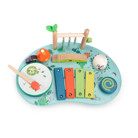 Masuta muzicala cu activitati multiple, Moulin Roty varsta 1 - 3 ani, 3 - 6 ani, 6 - 9 ani [2]