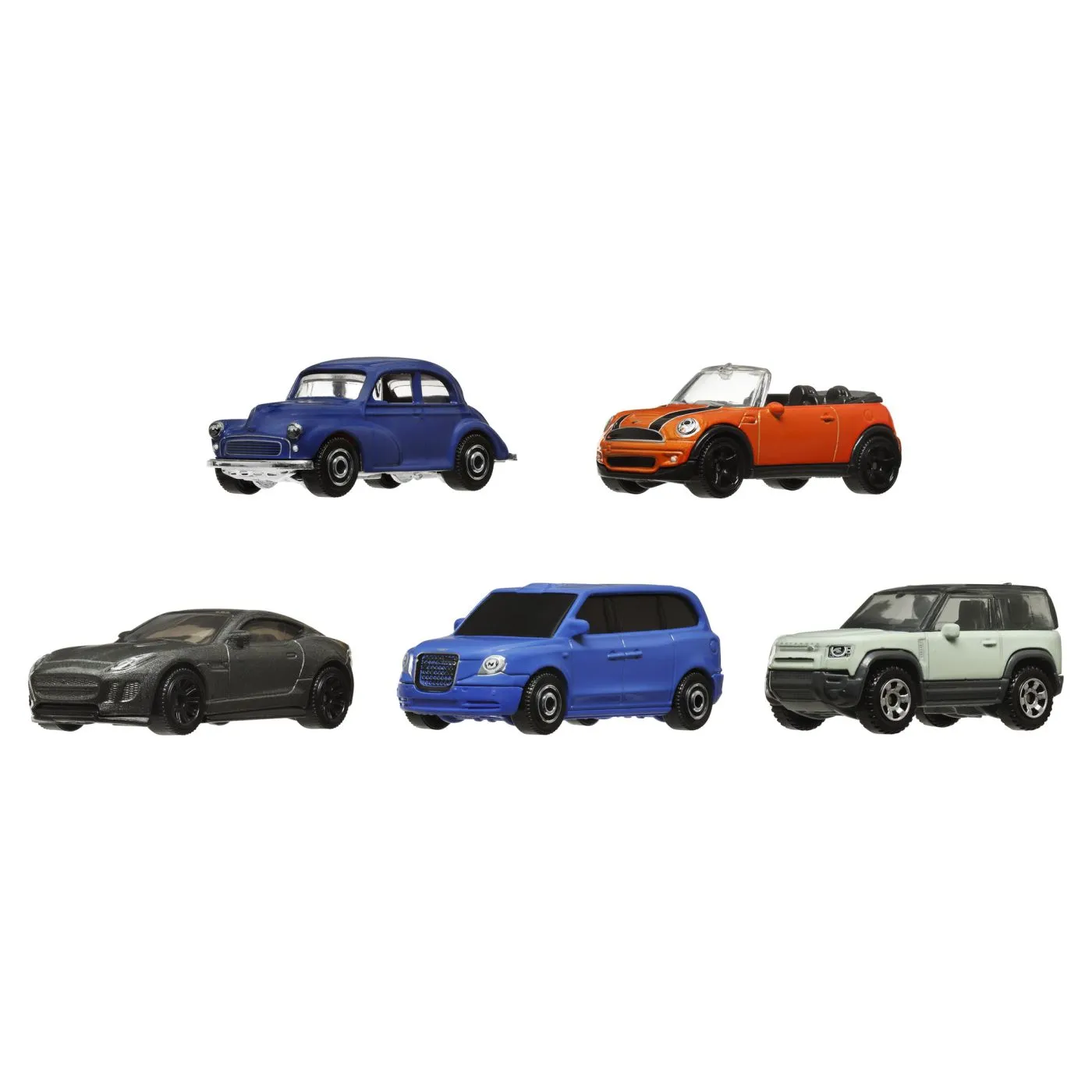Matchbox set 5 masinute metalice mbx british roadways scara 1:64, copii varsta 3 ani pana la 12 ani [1]