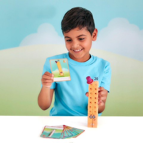 MathLink Cubes Numberblocks in romana - Set de activitati de la 11 - 20 [5]