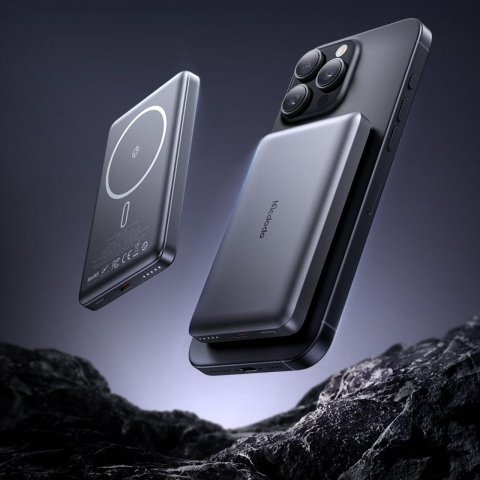 Mcdodo Acumulator Extern 10000mAh Meta Series Ultra-Thin Design, 20W, Negru [5]