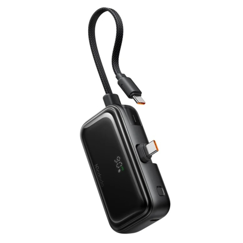 Mcdodo Acumulator Extern FreeKit Series 5000mAh, 22.5W, cablu si conector USB-C incorporate, Negru [7]