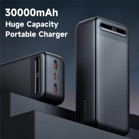 Solutii incarcare - Mcdodo Acumulator Extern Star Series Digital Display 30000mAh, 15W, Negru
