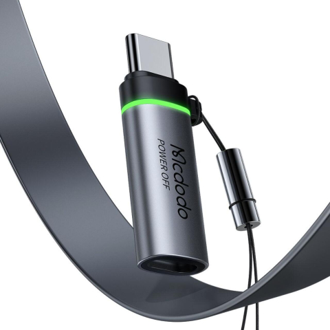 Mcdodo Adaptor Type-C la Type-C PD 100W Auto Power Off , 5A, 480Mbps, incarcare si sincronizare date, cu snur, Negru [4]