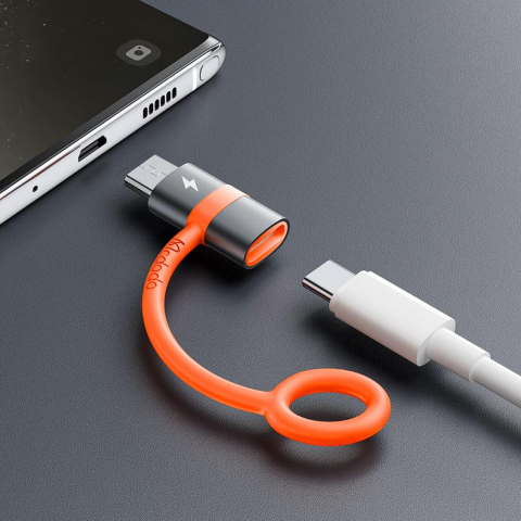 Mcdodo Adaptor USB-C la MicroUSB Negru [2]