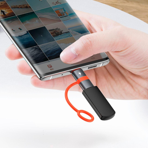Mcdodo Adaptor USB-C la MicroUSB Negru [7]