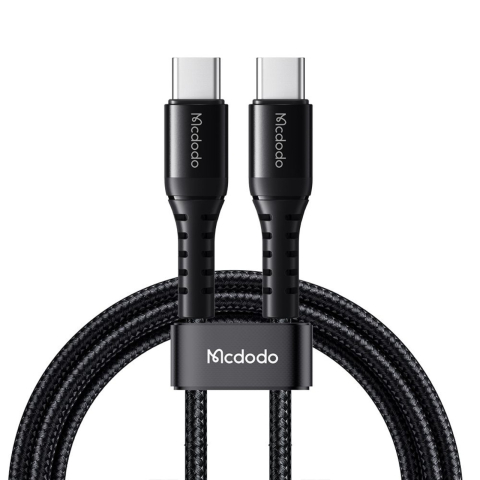 Mcdodo Cablu Type-C la Type-C Fast Charging PD 60W, 1m, Negru [7]