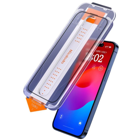 Mcdodo Folie Glass iPhone 15 Pro Max Transparent [4]