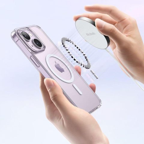 Mcdodo Husa MagSafe iPhone 14 Plus Transparent [2]