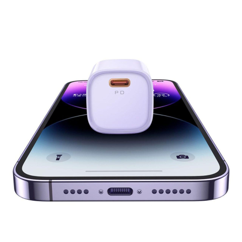 Mcdodo Incarcator Retea Nano Series Fast Charging PD Type-C, 20W, Mov [2]
