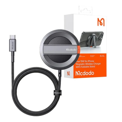 Mcdodo Incarcator wireless Magnetic, Suport, 15W, 1m Gri [10]