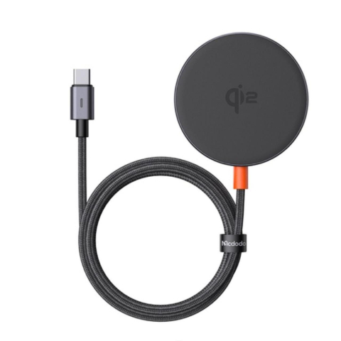 Mcdodo Incarcator wireless MagQ Magnetic, 15W, Qi2, cip MSC Negru [0]