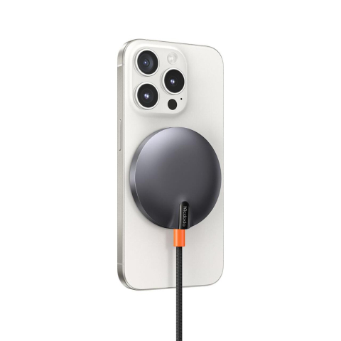 Mcdodo Incarcator wireless MagQ Magnetic, 15W, Qi2, cip MSC Negru [2]