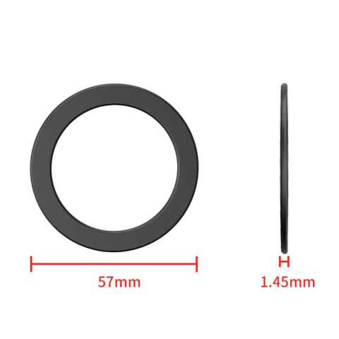 Mcdodo Inel magnetic pentru telefon, MagSafe Negru [1]