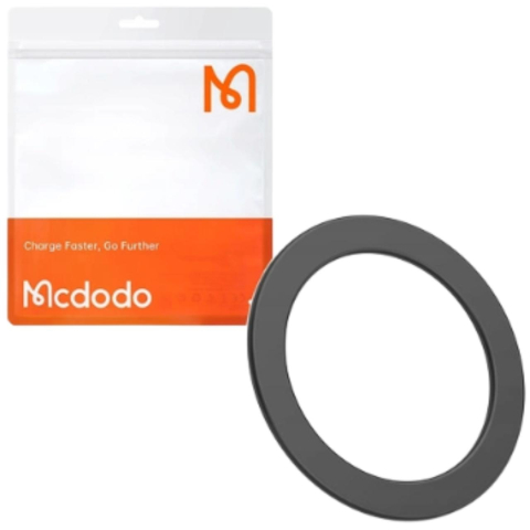 Mcdodo Inel magnetic pentru telefon, MagSafe Negru [5]