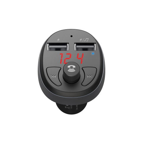 Mcdodo Modulator Bluetooth Dual USB FM Black [3]