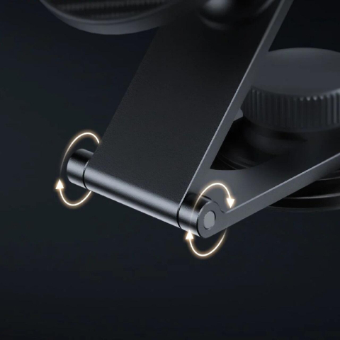 Mcdodo Suport Auto Magnetic Biotite Series, prindere cu adeziv, Negru [4]