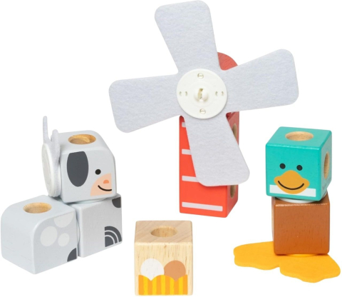 Melissa and doug set de constructie prietenii de la ferma copii varsta 2 ani - 6 ani [5]