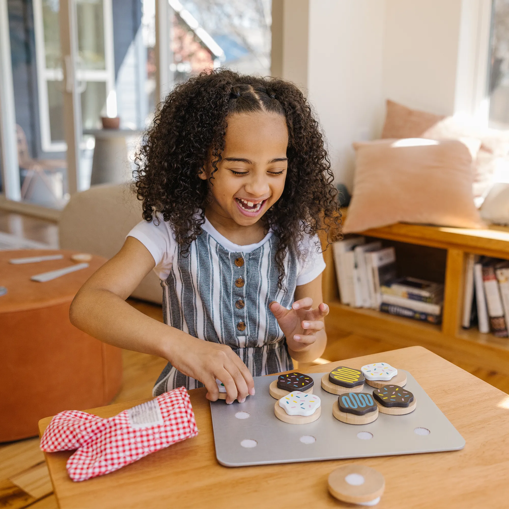 Melissa and doug set de joaca fursecuri din lemn, copii varsta 3 ani pana la 7 ani [4]