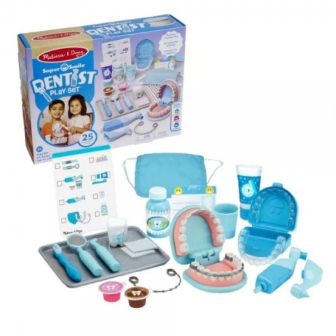 Melissa and doug set de joaca super smile la dentist copii cu varsta peste 3 ani [6]